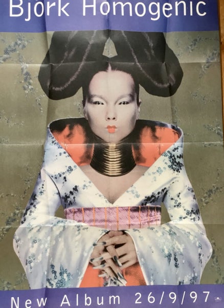 HOMOGENIC -Bjork -poster Carousel 1