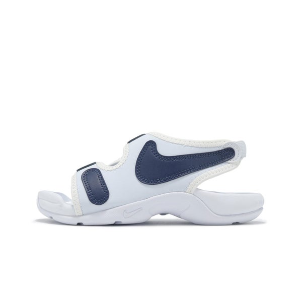 Nike Sunray Adjust 6 PS Football Grey Navy Kids Preschool Sandal DX5545-003 Carousel 1