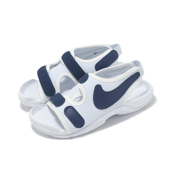 Nike Sunray Adjust 6 PS Football Grey Navy Kids Preschool Sandal DX5545-003 Carousel 16