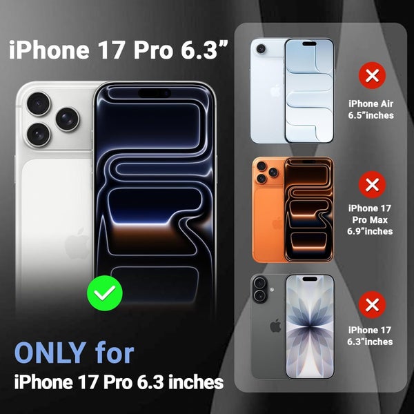 1x Shockproof Wallet Cover for iPhone 17 Pro Carousel 2