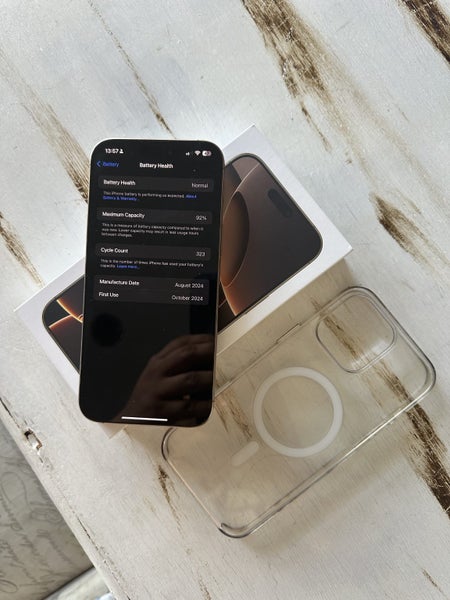 iPhone 16 pro max - 256gb - Desert Titanium63676235139971113