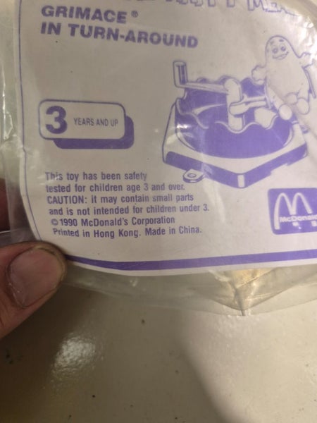 two 1990's McDonald's toys!!!$1!!! Carousel 2