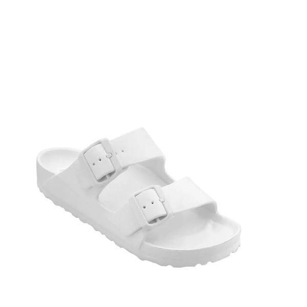 Holster Women's Sundreamer Slide Sandal White Carousel 1