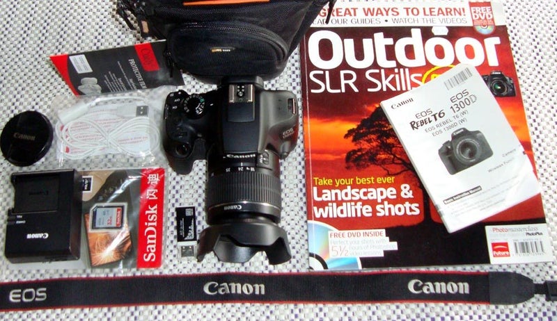 CANON EOS REBEL T6 (Ideal for NCEA) = Wifi model63722830412034110