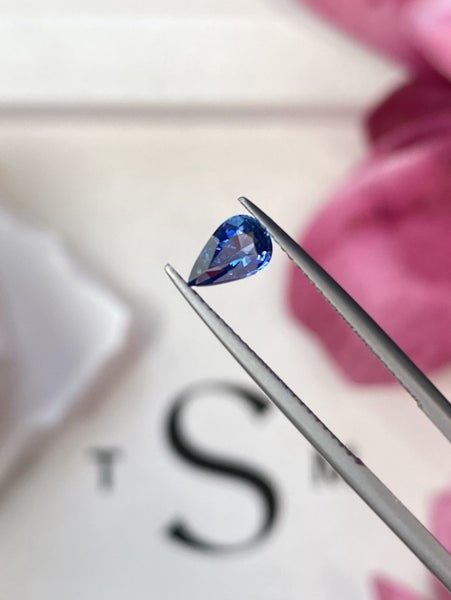 $1 RES ~ $2600 Buy Now * 0.75ct Royal Blue Sapphire Carousel 9