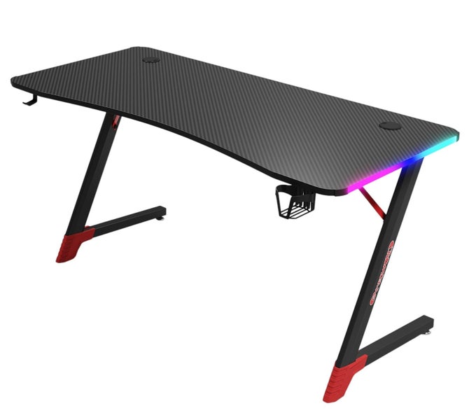 GAMEZX Gaming desk 120cm with RGB LED Carousel 1