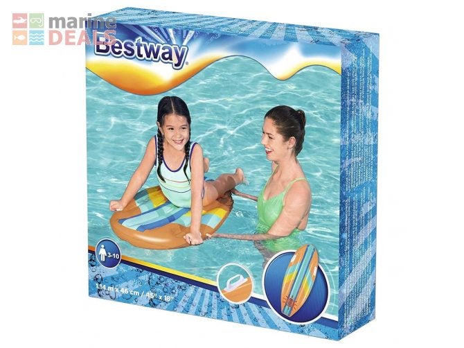 Bestway Sunny Surf Rider Inflatable Pool Float 11… Carousel 3