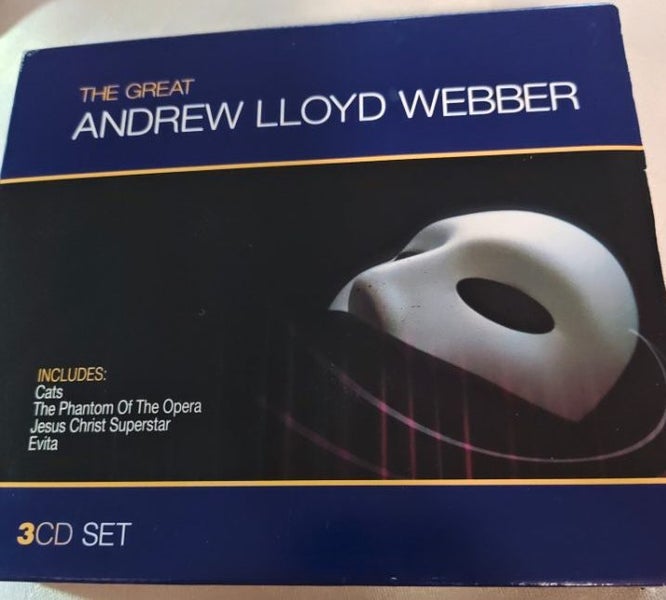 The Great Andrew Lloyd Webber 3 cd set of al his musical genius. Carousel 1