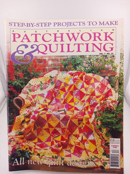 Australian Patchwork & Quilting Vol 7 No 12 by Express Publications64219512371714110