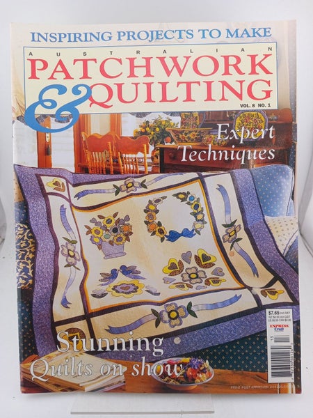 Australian Patchwork & Quilting Vol 8 No 1 by Express Publications64219512379523110