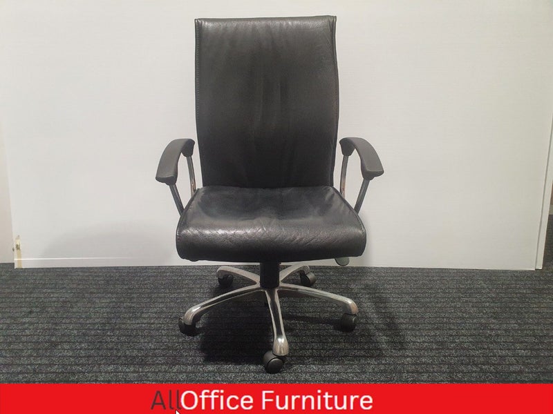 Leather Executive Office Chair Carousel 2