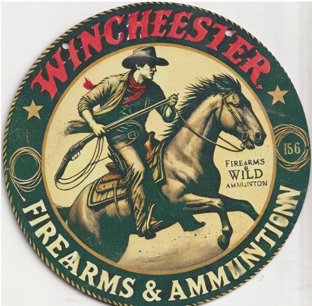 Guns Firearms & Ammunition Wild ammunition Winchester brand new wooden picture Carousel 1