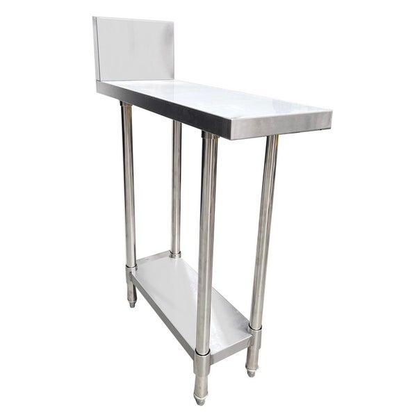Modular Systems Stainless Steel Kitchen Infill Bench With Splashback WBB-0300R Carousel 1