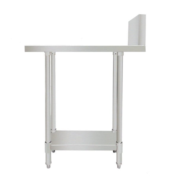 Modular Systems Stainless Steel Kitchen Infill Bench With Splashback WBB-0300R Carousel 3