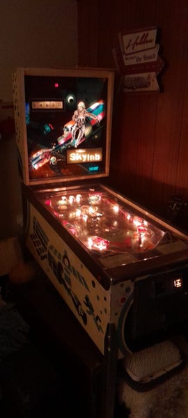Skylab pinball machine Carousel 13