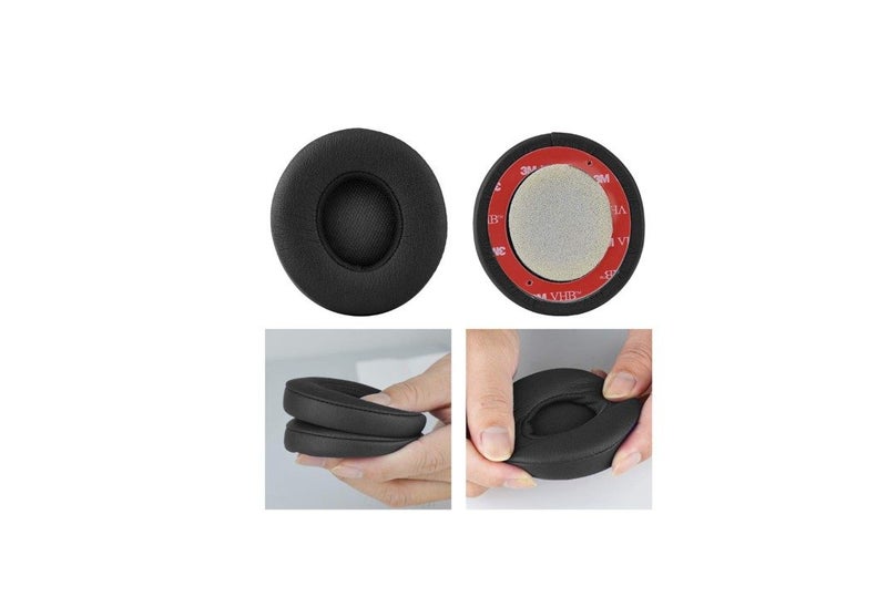 PTN Red Ear Pads Cushions Replacement Beats Solo 2 Solo 3 Headphones Dr. Dre Carousel 3