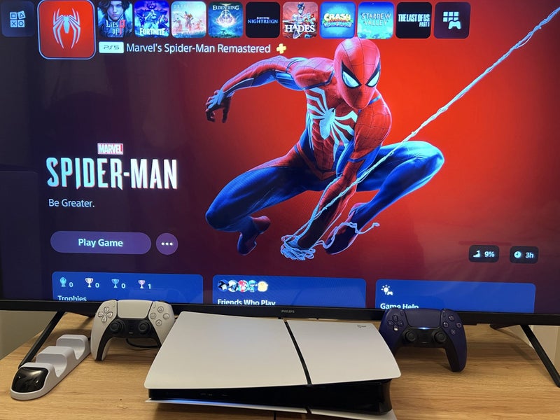 PlayStation 5 Digital Edition + 2x DualSense Controllers – Excellent Condition Carousel 1
