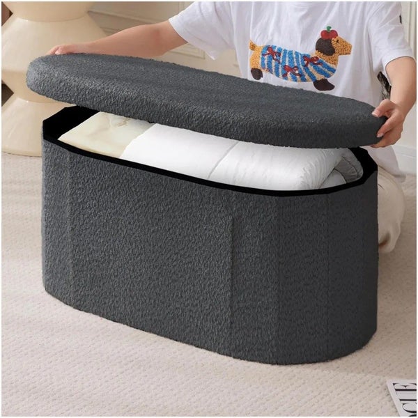 Ottoman Storage Bench Carousel 1