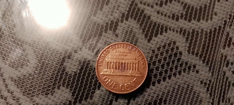 1960 D usa one cent coin Carousel 1