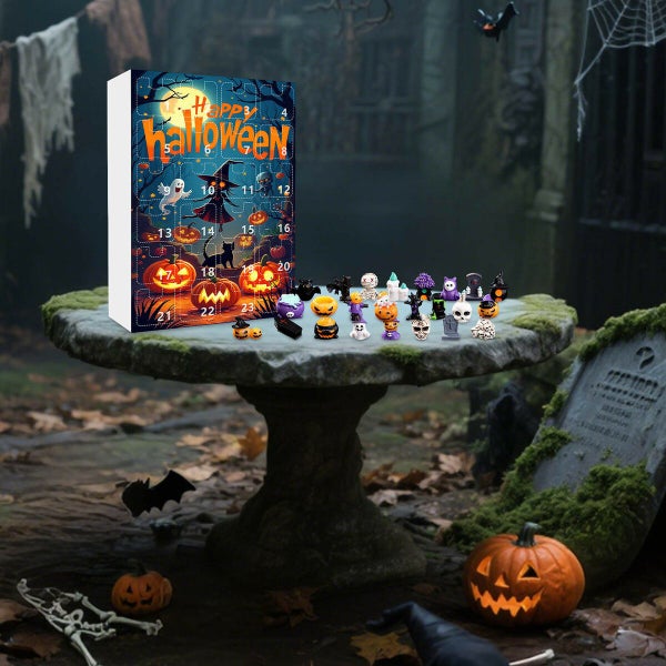 Halloween Advent Calendar 2025 Advent Calendar Collectible Halloween Countdown C Carousel 2