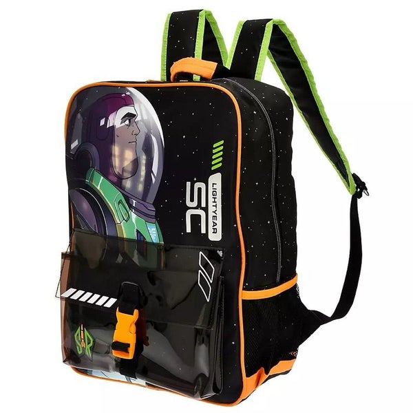 Japan Disneyland Lightyear Buzz Outer Space Logo Backpack School bag Carousel 2