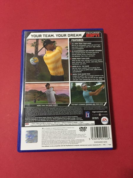 Tiger Woods PGA Tour 07 (PS2) Carousel 2