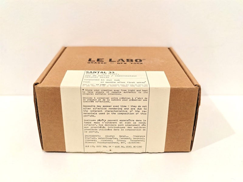 LE LABO SANTAL 33 Eau De Parfum 100ml/3.4oz - Like New Carousel 2
