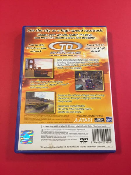 Test Drive Overdrive: The Brotherhood Of Speed (PS2) Carousel 2
