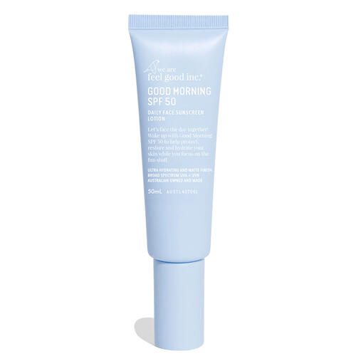 WE ARE FEEL GOOD INC GOOD MORNING DAILY FACE SUNSCREEN SPF50+ LOTION FRAGRANCE Carousel 1