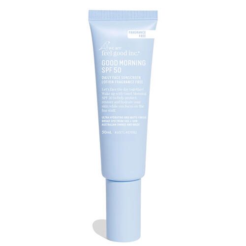 WE ARE FEEL GOOD INC GOOD MORNING DAILY FACE SUNSCREEN SPF50+ LOTION FRAGRANCE Carousel 2