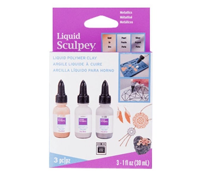 SCULPEY LIQUID POLYMER CLAY PACK OF 3 - Carousel 1