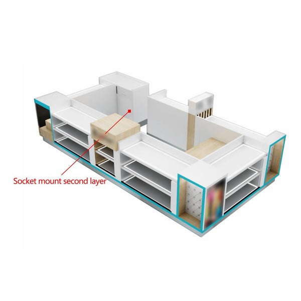 Retail Kiosk for Sale – Pre Approved Design | Disassembled & Ready64315585905283114