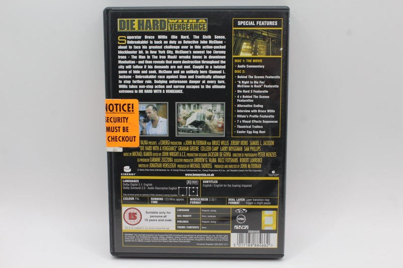 Die Hard With a Vengeance DVD (2 Disc Collector’s Edition) Carousel 2