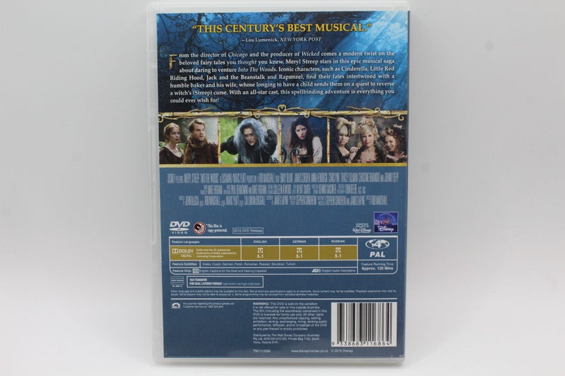 Into the Woods DVD (Disney, Meryl Streep, Emily Blunt, Johnny Depp) Carousel 2