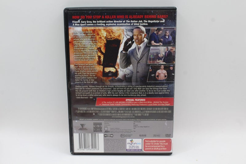 Law Abiding Citizen DVD (Gerard Butler, Jamie Foxx) Carousel 2