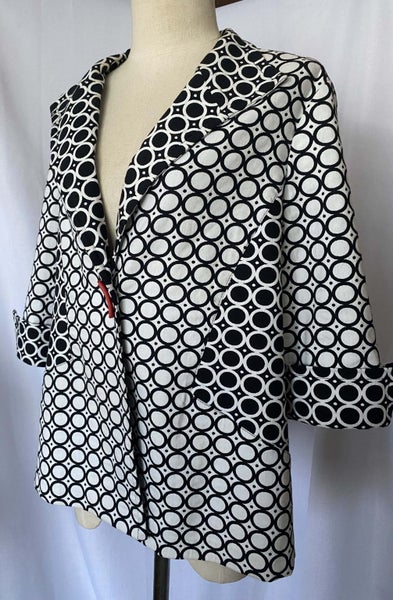 NEW ARRIVAL INTERNATIONAL DESIGNER GURU *JOSEPH RIBKOFF* JACKET (8/10) Carousel 2