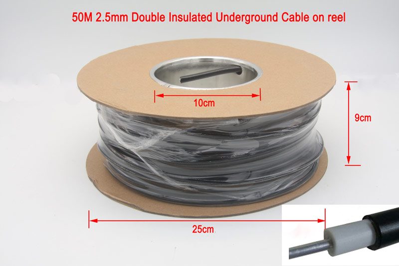 50M Double Insulated Underground Cable on Reel (2.5mm) - Brand New Carousel 1