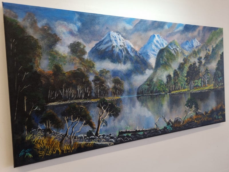 Fiordland Study - Caley Hall - Original Painting Carousel 2