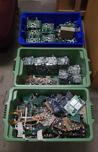 Bulk electrical boards Carousel 1