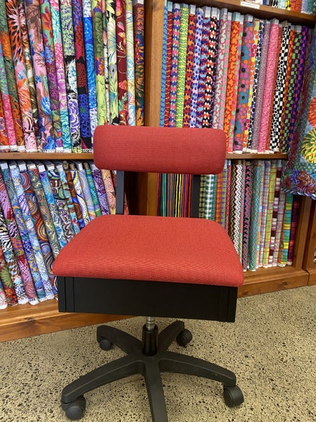 Horn Gas Lift Chair - Red Carousel 1