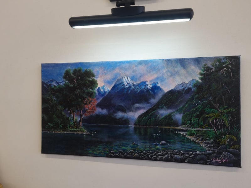 Fiordland Passing Rain - Caley Hall - Original Painting Carousel 2