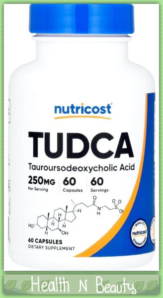 TUDCA 250 MG 60 CAPS - UTILISE FAT, GALLBLADDER, LIVER, NEURO PROTECTIVE - E0728 Carousel 1