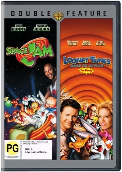 Space Jam / Looney Tunes Back in Action 2xMovies (Michael Jordan) DVD Region 1 Carousel 1