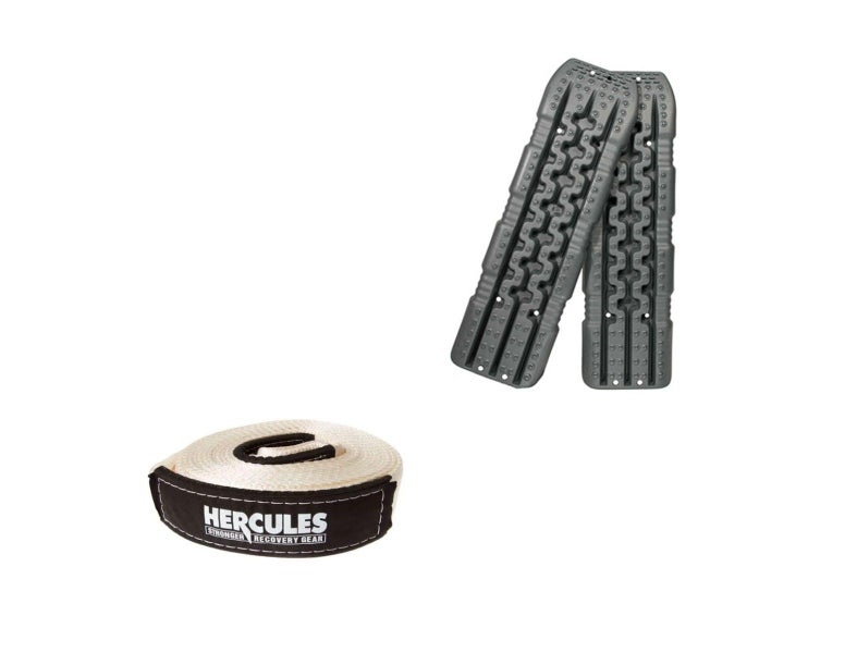 Kings Recovery Tracks 1100mm Sand and Mud | Made in Australia + 8T Snatch Strap Carousel 1