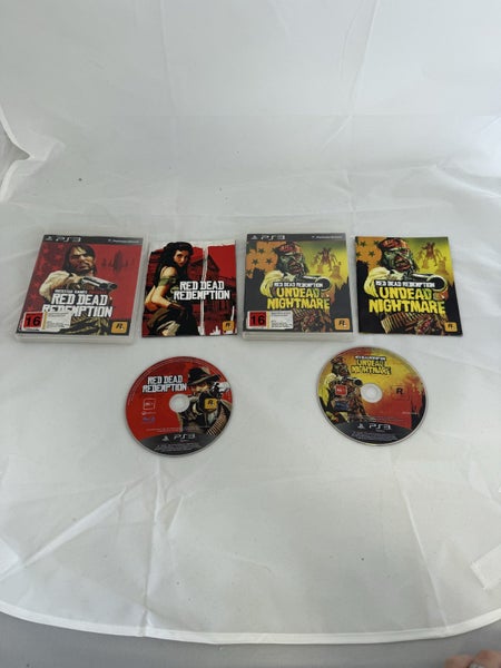 Red Dead Redemption & Undead Nightmare PS3 games CIB Carousel 1