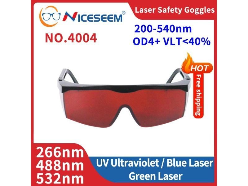 Laser Safety Lenses Glasses Protection Eye Eyewear Goggles ND YAG Infrared OD8 Carousel 1