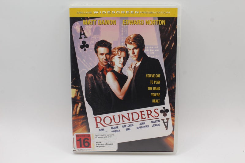 Rounders DVD Matt Damon Edward Norton Carousel 1