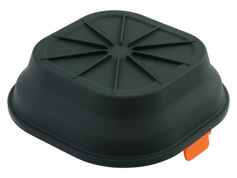 21cm Square Air Fryer Insert Basket - Collapsible Silicone Tray Carousel 4