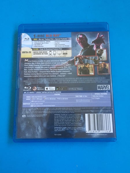 Avengers: Age Of Ultron (Blu-Ray) Carousel 2