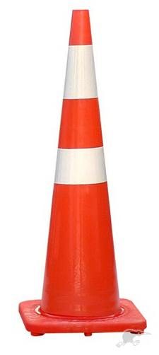 *** TRAFFIC CONES x 10 >> 900mm TRANSIT COMPLIANT Carousel 1